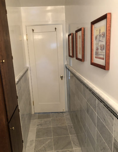bathroom hallway remodel